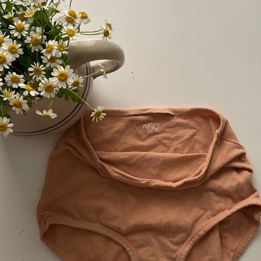 Arq high rise undies in pecan